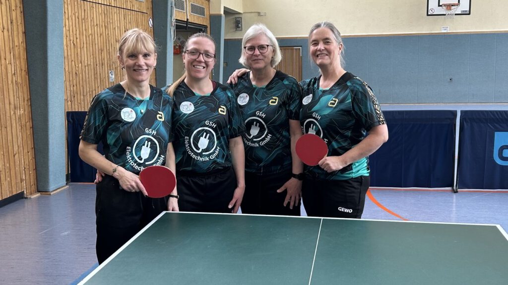 Tischtennis 25/26 zwei Meister und zweimal Relegationsspiele