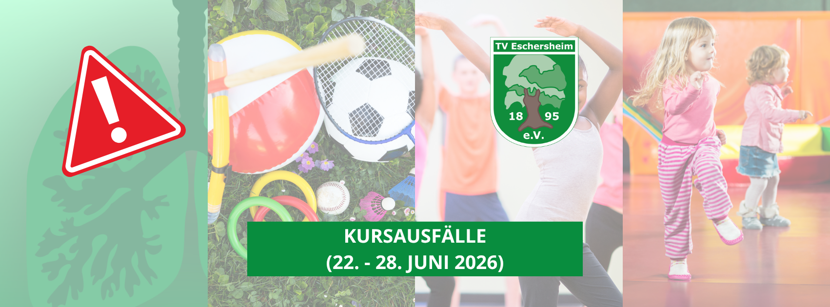 Kursausfälle (22. – 28. Juni)