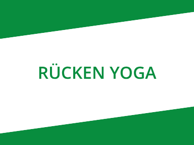 Anmeldung Rücken Yoga